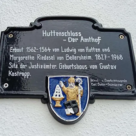 Huttenschloss 아파트 바트소덴살뮨스터